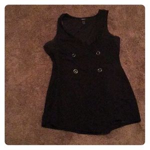 Sleeveless F21 Plus Blazer Romper